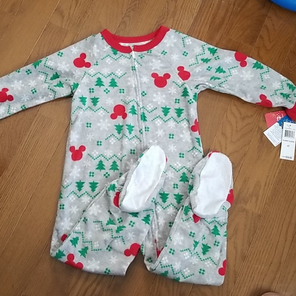 Disney Other - BNWT Mickey Mouse Blanet Sleeper Size 4T